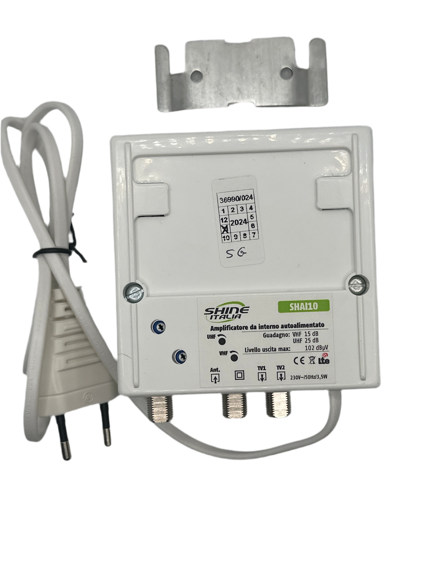 AMPLIFICATORE DA INTERNO 2 OUT PRO