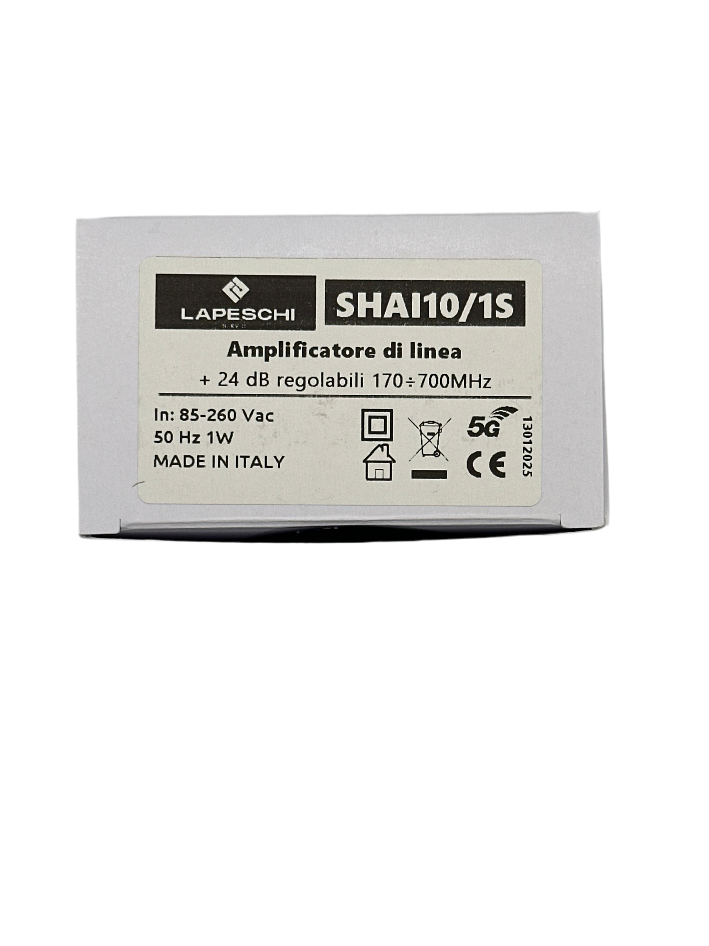 AMPLIFICATORE DA INTERNO 1 OUT 24dB