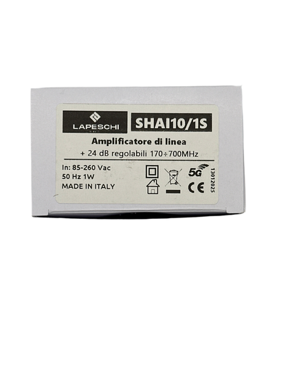 AMPLIFICATORE DA INTERNO 1 OUT 24dB