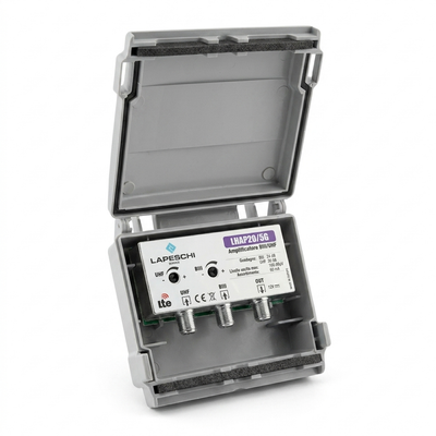 AP 20 AMPLIFICATORE DA PALO  (BIII 24dB UHF 30dB)