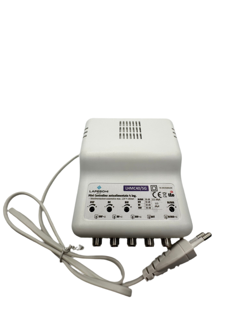 MINICENTRALINO AUTOALIMENTATO 30dB 115dBmv