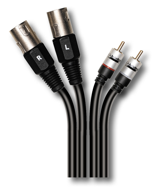 VX211-3 CAVO 2 RCA M - 2 XLR 3M