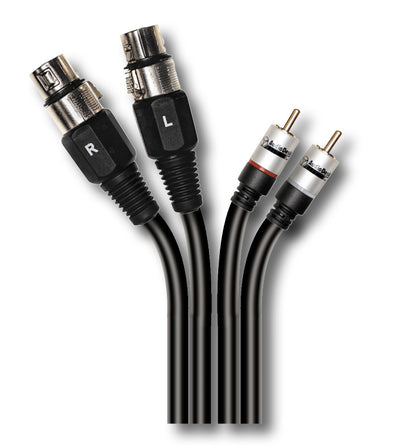 VX212-3 CAVO 2 RCA M - 2 XLR 3F
