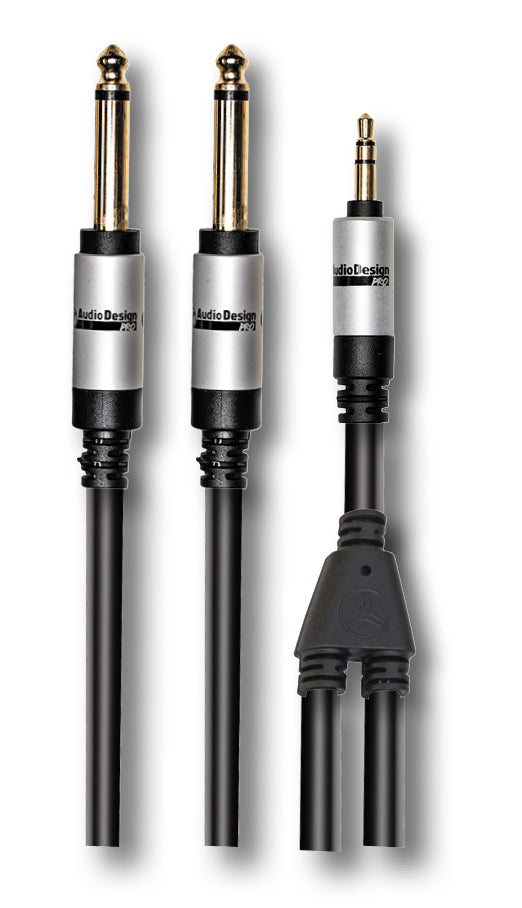 VX230-6S CAVO JACK 3,5 STEREO - 2 JACK 6,3 MONO
